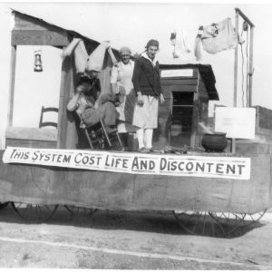 Agricultural engineering float at Student Agricultural Fair