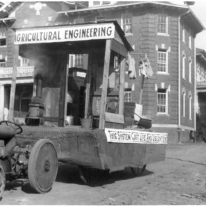 Agricultural engineering float at Student Agricultural Fair