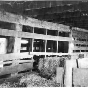 Dairy barn of Walter Hood and brother, before being remodeled