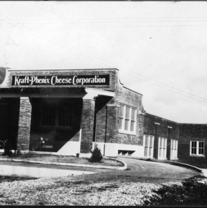 First section of the $100,000 Kraft-Phenix Cheese Corporation plant, completed April 1930