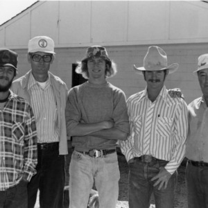 Poultry Staff at Finley Farm, 1979