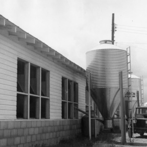 Storage Bins Lowder Farm, Stanly Co., 1957
