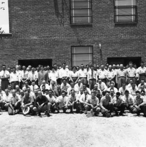 Flock selectors and blood testers' school, 1951 N.C. State College