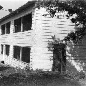View of new, two-story laying house, Heges Hatchery, Davidson County
