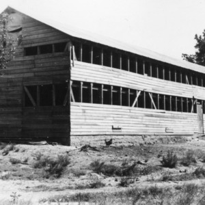 Two-story laying house, Moncure, NC, 1942