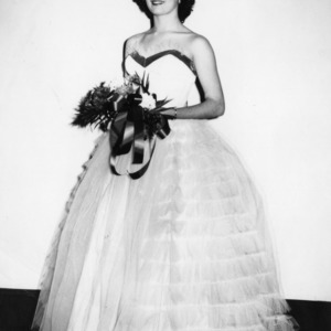 Poultry Princess Contestant, Paula Flattum, Coinjock, N.C., 1958
