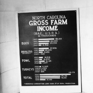 North Carolina Gross Farm Income - Poultry Exhibit