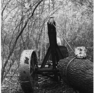 Equipment for hauling logs