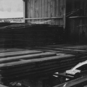 Lumber in Sawmill