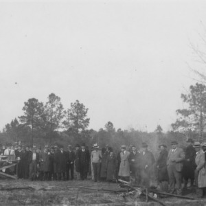 Richmond County farmers attending a forestry meeting and barbecue at farm of R.P. Dicks