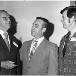 Honoree Addis Cates with J. C. Williamson, Jr. and Dr. Richard Lower