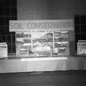 Farm and Home Week Soil Conservation Exhibit