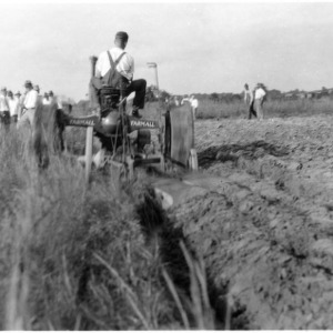 Tractor with Plowing Disc at Tractor Demonstration