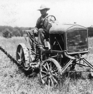 Tractor with Mower