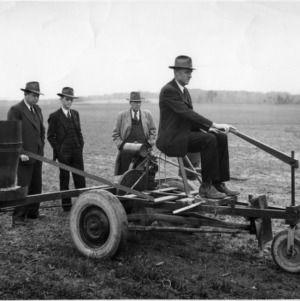 Motorized seed sower