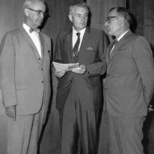 George Hyatt with Two Men