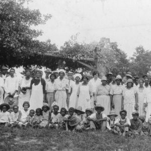 Group of African Americans from Good Will Community