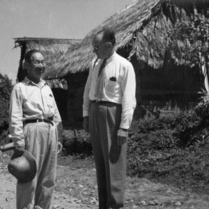Mr. Stanley Andrews and Senor Tong, Tingo Maria, Peru