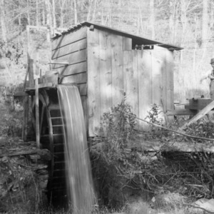 Home Made Electric Light Plant, Catawba County, November 20, 1933