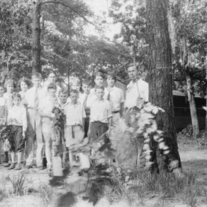 Edgecombe County Boys and Girls at Camp Leach, N.C., 1929