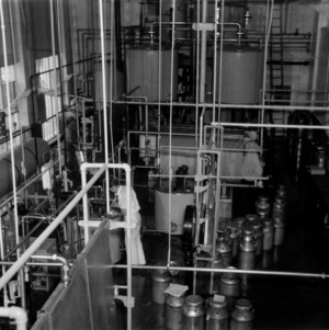 Interior of Coble Dairy Plant