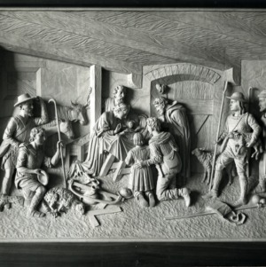 Relief of Nativity scene