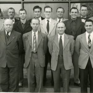 Xi Sigma Pi group portrait, College of Natural Resources