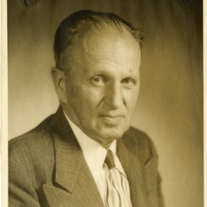 Professor Ralph W. Hayes portrait