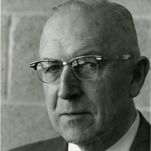 Professor Clarence Earl Libby portrait