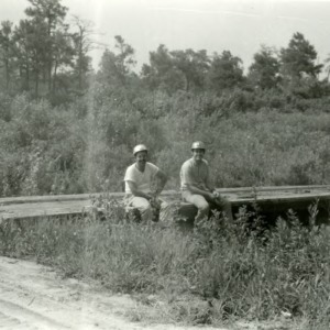 Workers at Forestry Camp