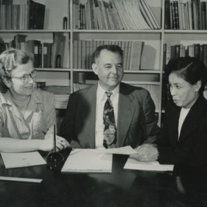 Gertrude Cox and others at Foreign Women Study
