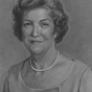 Painted portrait of Ruth Current