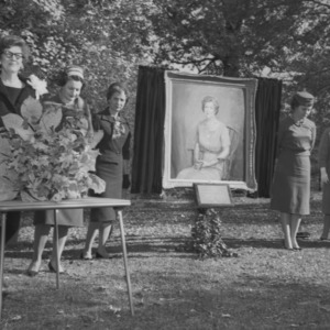 Unveiling of Ruth Current's portrait