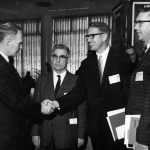 Donald L. Dean with others