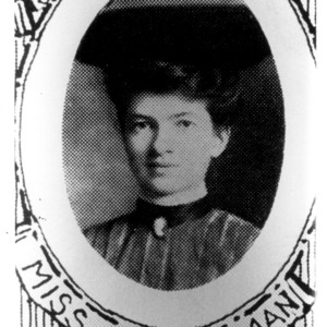 Miss C. S. Sherman portrait