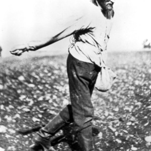 Man in field