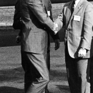 Spiro Agnew shaking hands