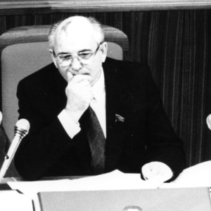 Mikhail Gorbachev speaking