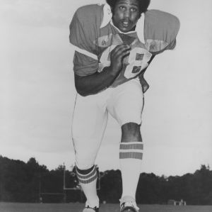 N. C. State football player Jerry Browne