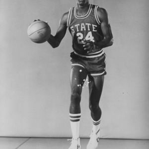 N. C. State basketball player Tony Warren