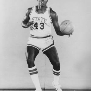N. C. State basketball player Hawkeye Whitney