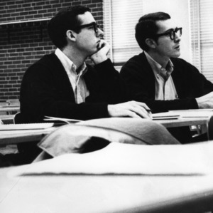 Two students in class