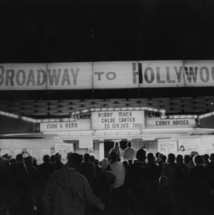 Marquee for "Broadway to Hollywood"