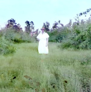 Woman in a field