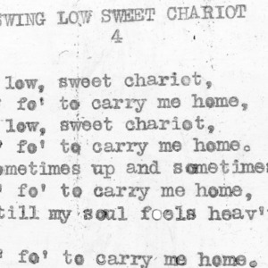 "Swing Low Sweet Chariot" part  4 - 4-H Club song lyrics