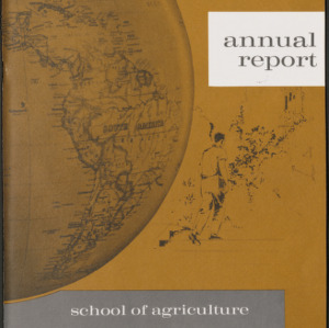 College of Agriculture and Life Sciences Annual Report, Calendar Year 1962
