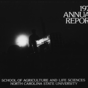 School of Agriculture & Life Sciences Annual Report 1978