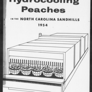 Hydrocooling Peaches In the North Carolina Sandhills, 1954 (AE Information Series No. 39)