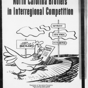 North Carolina Broilers In Interregional Competition (AE Information Series No. 56)