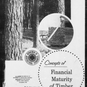 Concepts of Financial Maturity of Timber and Other Assets (AE Information Series No. 62)